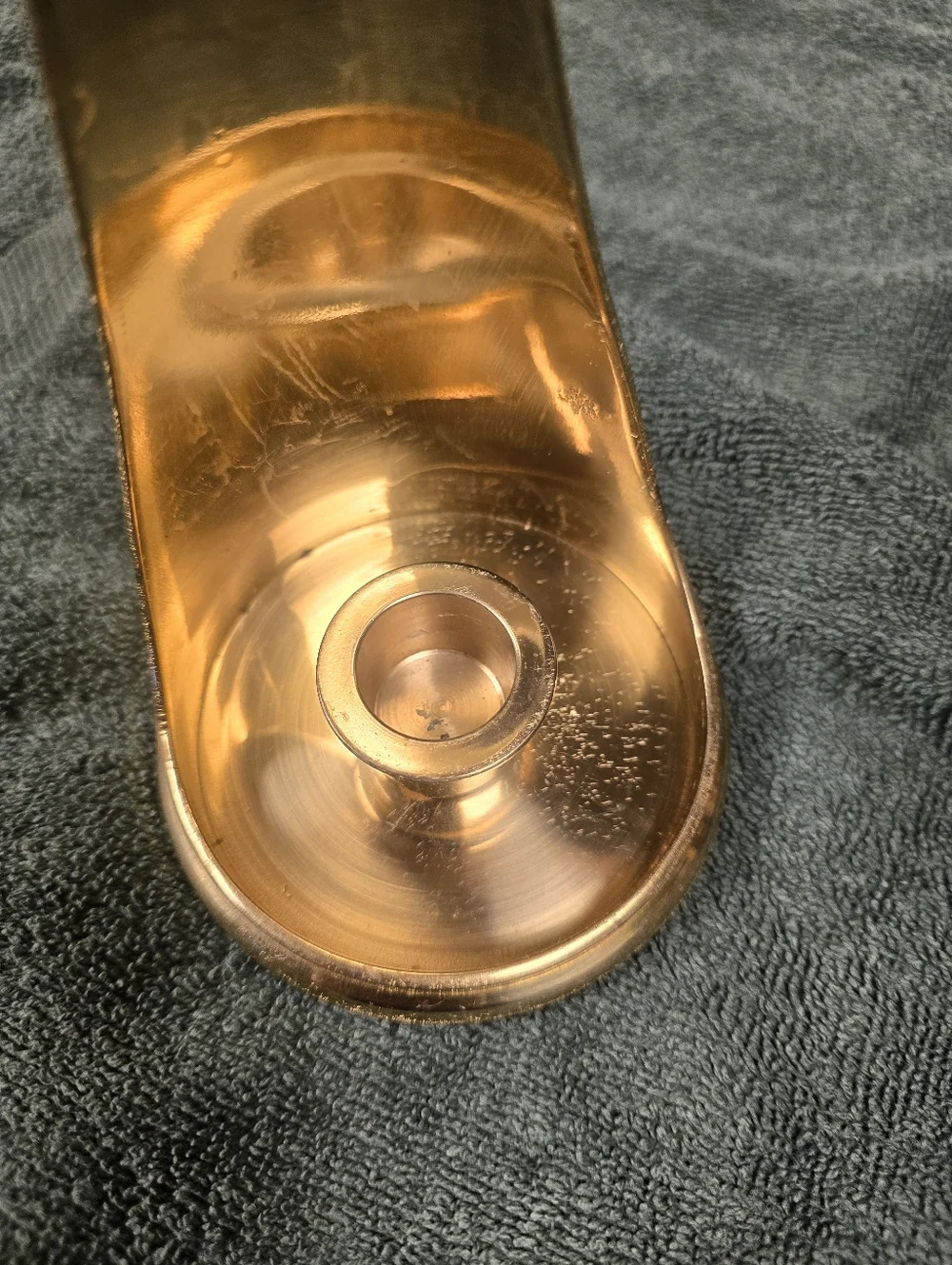 Brass Candle Stick Holder - Picture 11 of 13